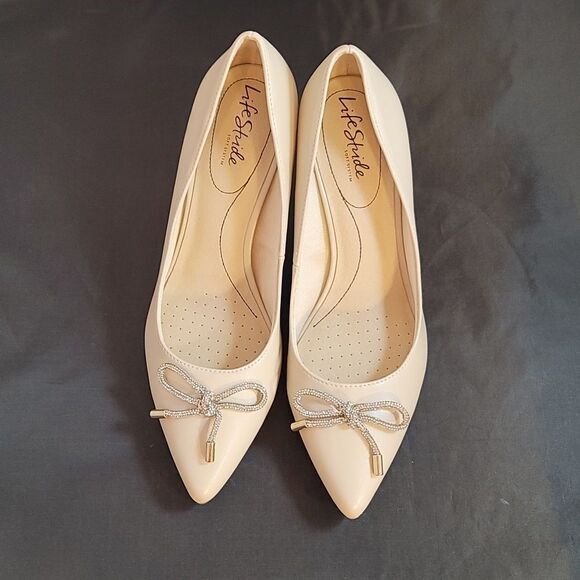 BRAND NEW LIFESTRIDE SEVYN GLITZ POINTED TOE PUMP - Picture 3 of 16